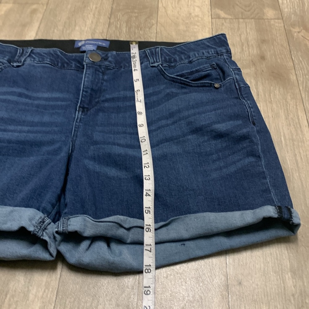 Womens Democracy “Ab Solution” Denim Jean Shorts‎ - Picture 3 of 7